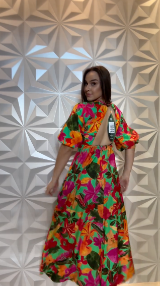 1022 | Vestido Longo Farm
