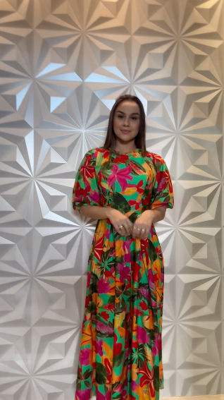 1022 | Vestido Longo Farm
