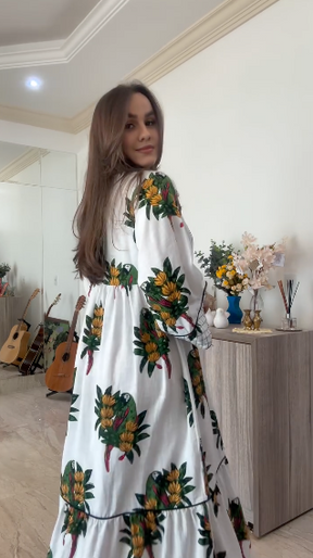 1037 | Vestido Longo Farm
