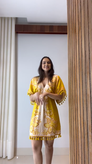 1038 | Vestido Curto Farm
