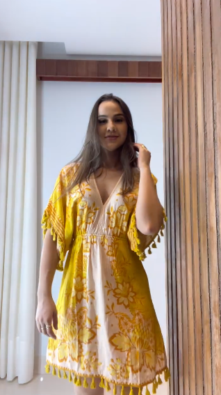 1038 | Vestido Curto Farm