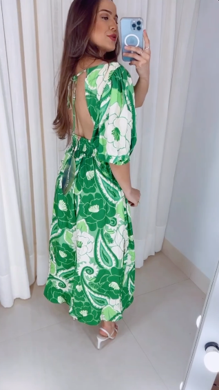 1057 | Vestido Longo Farm