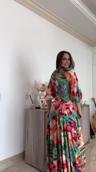 1081 | Vestido Longo Farm